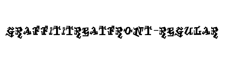 GraffitiTreatFront-Regular  नि: शुल्क फ़ॉन्ट्स डाउनलोड