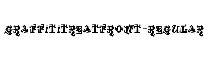 GraffitiTreatFront-Regular  font caratteri gratis