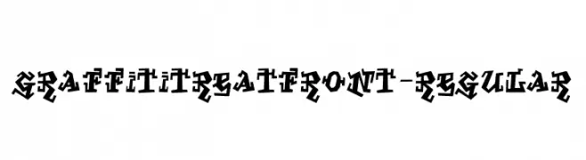 GraffitiTreatFront-Regular  les polices de caractères gratuit tlcharger