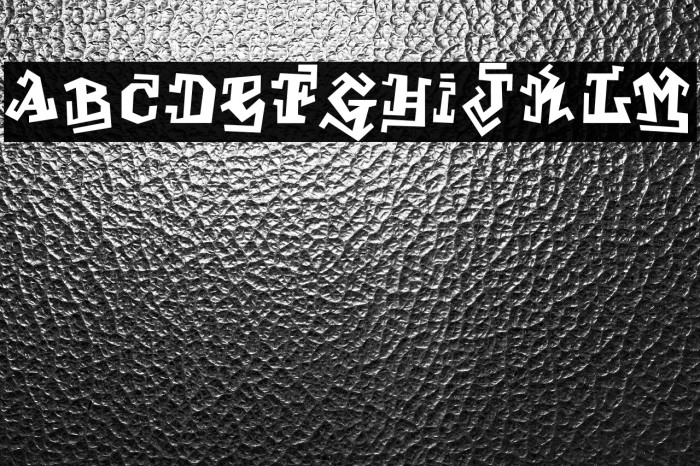 GraffitiTreatFront-Regular Example 1