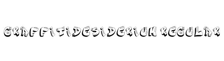 Graffiti_desiderium Regular  font caratteri gratis