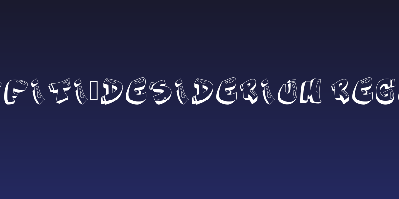 Graffiti_desiderium Regular Social Header