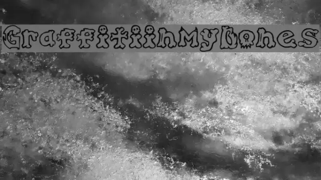 Graffiti_in_my_Bones Шрифта examples