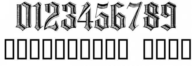 Grafik Text Polices AUTRES CHARS