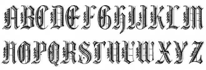 Grafik Text Schriftart Groß