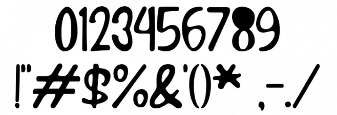 Grafina Font OTHER CHARS