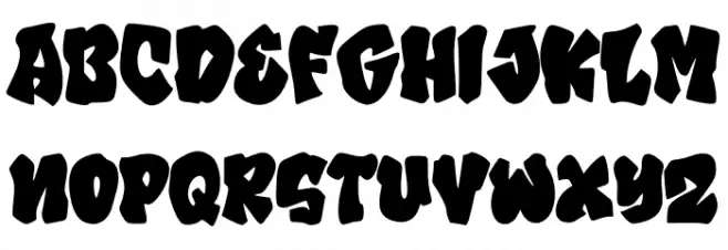 Grafite Шрифта ВЕРХНИЙ