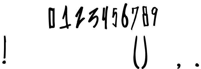 GrafitikRiot Font OTHER CHARS