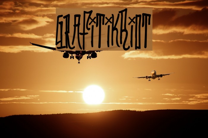 GrafitikRiot Font examples