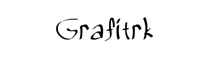 Grafitrk Font