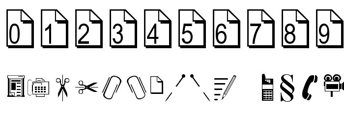 GrafomanStd Font OTHER CHARS