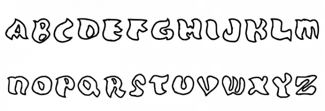 Grafooutline Regular Font OTHER CHARS