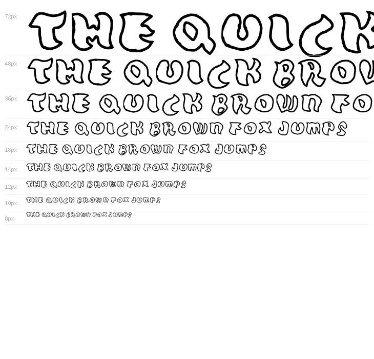 Grafooutline Regular Waterfall