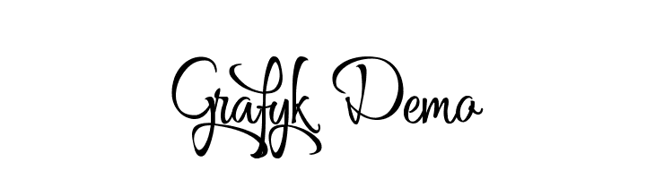 Grafyk Demo  免费字体下载
