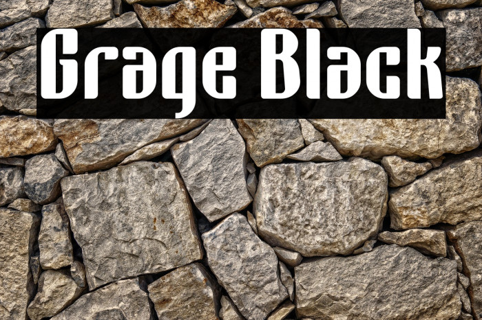 Grage Black Example 1