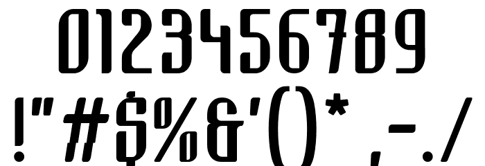 Grage Bold Font OTHER CHARS