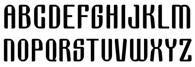 Grage Bold Font UPPERCASE