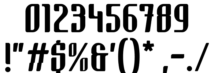Grage ExtraBold Font OTHER CHARS