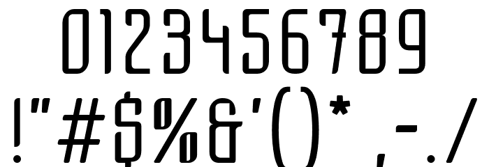 Grage Light Font OTHER CHARS