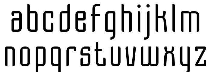 Grage Light Font LOWERCASE
