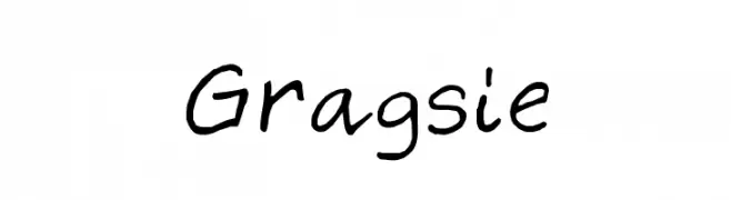 Gragsie  नि: शुल्क फ़ॉन्ट्स डाउनलोड