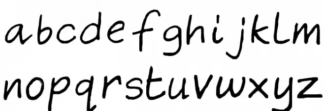 Gragsie Font Litere mici