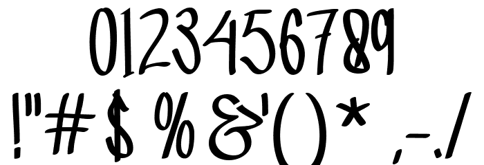 Grah Font OTHER CHARS