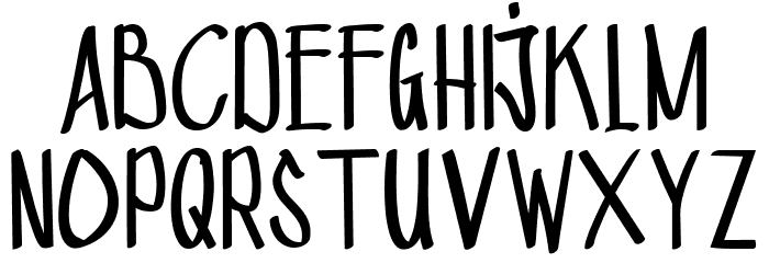 Grah Font UPPERCASE