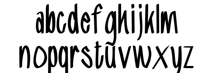 Grah Font LOWERCASE