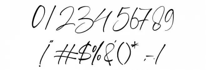 Grahamo Regular Font OTHER CHARS