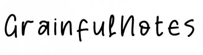 Grainful Notes  Fuentes Gratis Descargar