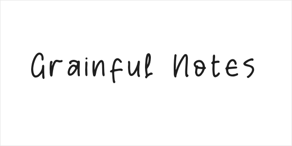 Grainful Notes Logo