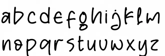 Grainful Notes 字体 小写