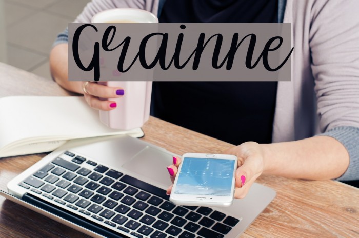Grainne Font examples