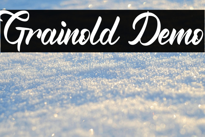 Grainold Demo Example 1