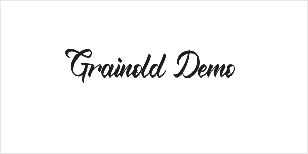 Grainold Demo Logo