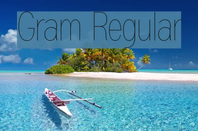 Gram Regular Example 2
