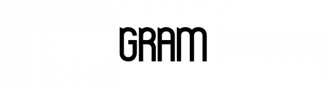 Gram  baixar fontes gratis