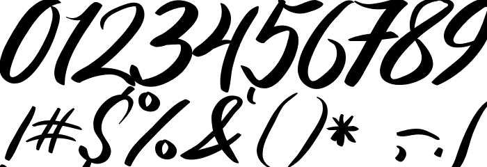 Gramattica Font OTHER CHARS