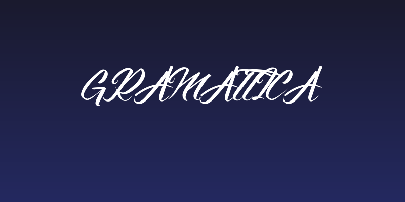 Gramattica Social Header