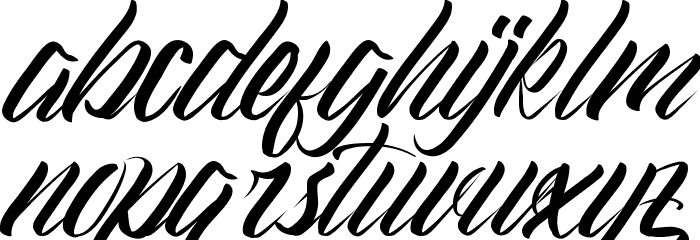 Gramattica Font LOWERCASE