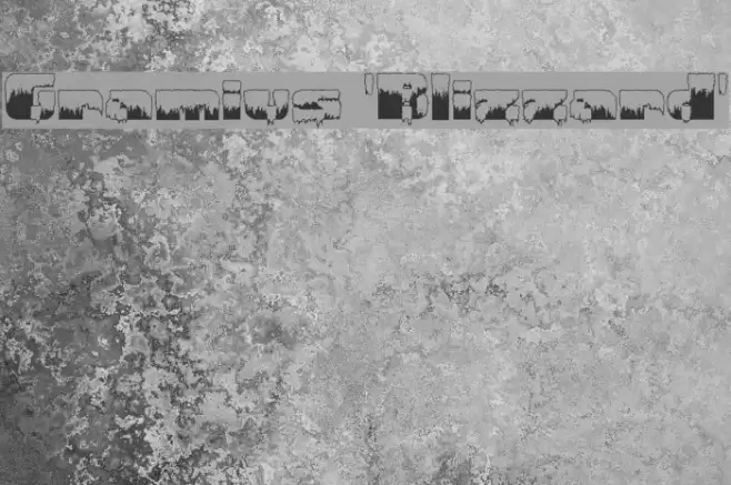 Gramius 'Blizzard' Font examples