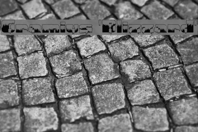 Gramius 'Blizzard' Font examples