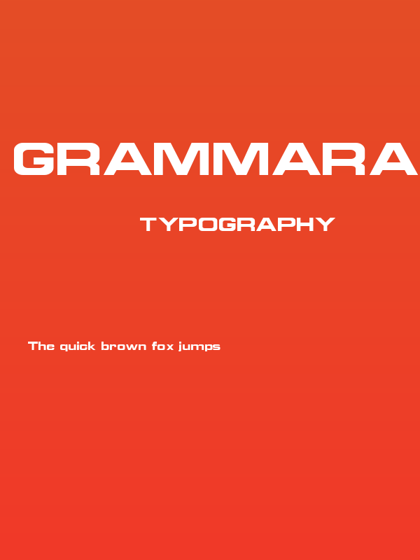 Grammara Normal Poster