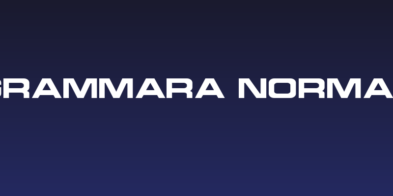 Grammara Normal Social Header