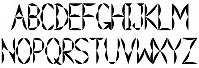 Gramoclericton Schriftart Groß