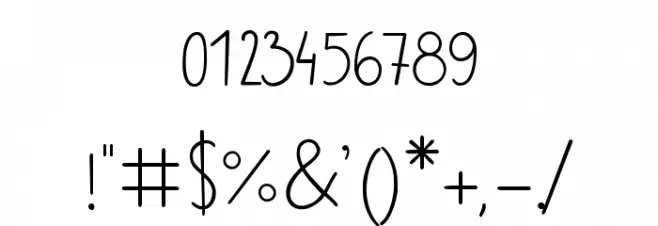 Gramofon Font OTHER CHARS