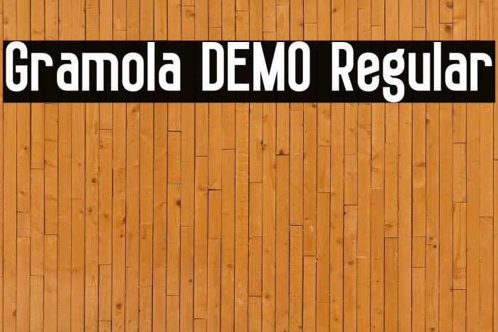 Gramola DEMO Regular Example 1