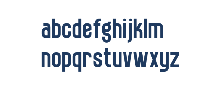 Gramola DEMO Regular Lowercase