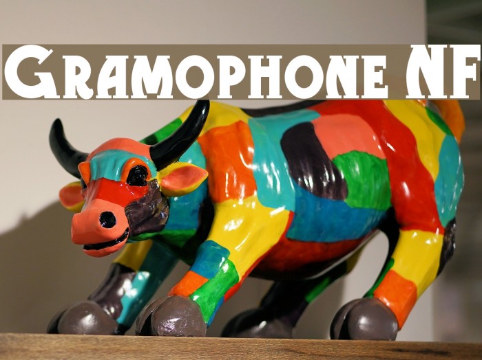 Gramophone NF Font examples